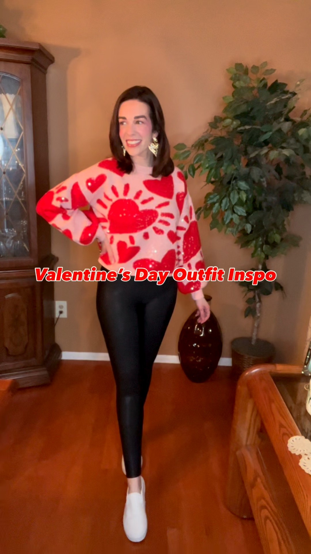 Valentine’s Day Outfit Inspo - sweaters (xs/small), pants/leggings (small/27/4), shoes (8.5). #sweaters #pants #leggings #pants #leatherpants #shoes #sneakers #heels #valentinesdayoutfit #valentinesdaylook 
date night outfits 
valentines outfit women
winter outfits women 

#LTKValentine #LTKSeasonal