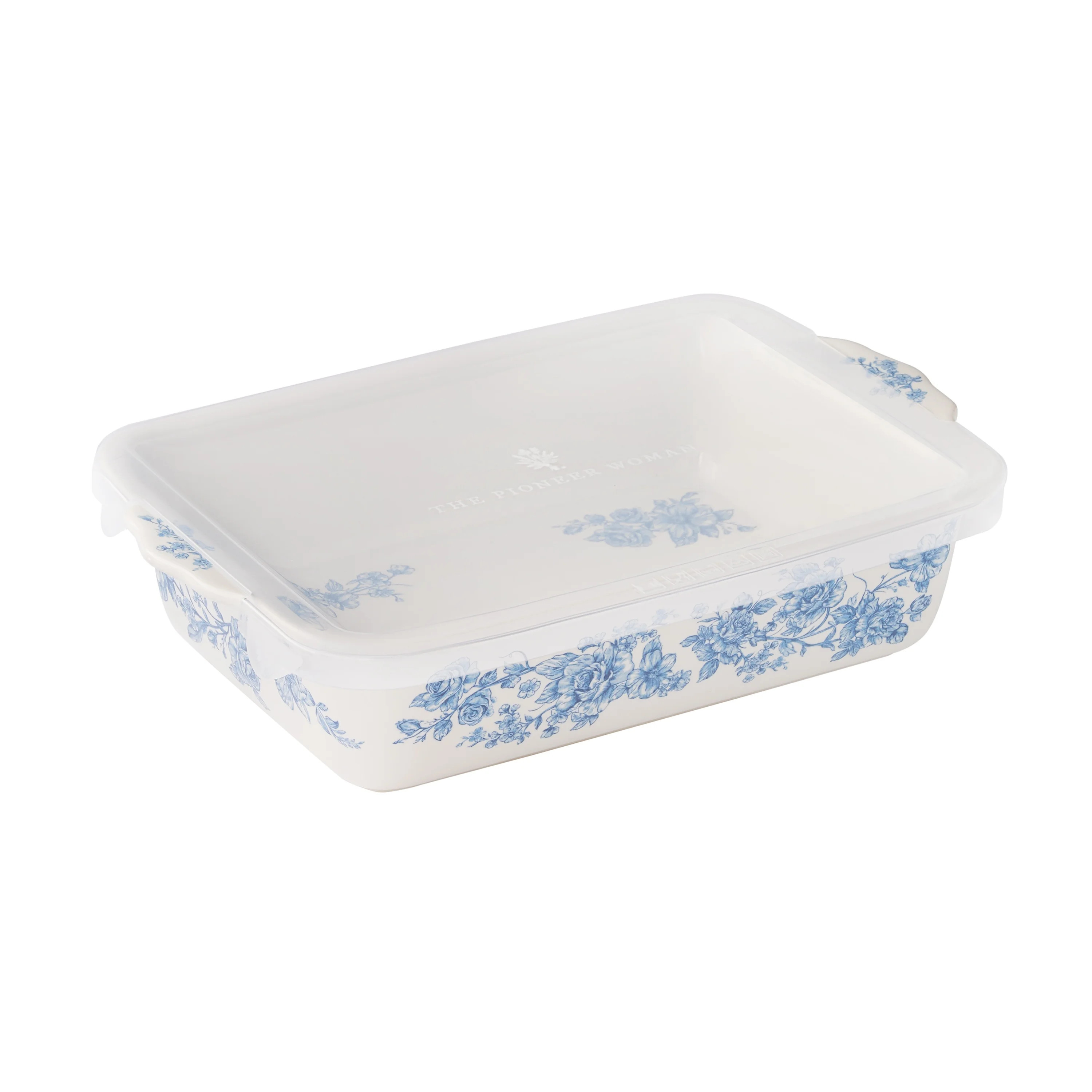 The Pioneer Woman Agatha Small Rectangular Baker with Lid, 7" x 11" | Walmart (US)