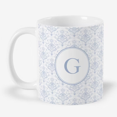 Personalization Mall Blush & BloomPersonalized 11oz Ceramic Mug, G | Target