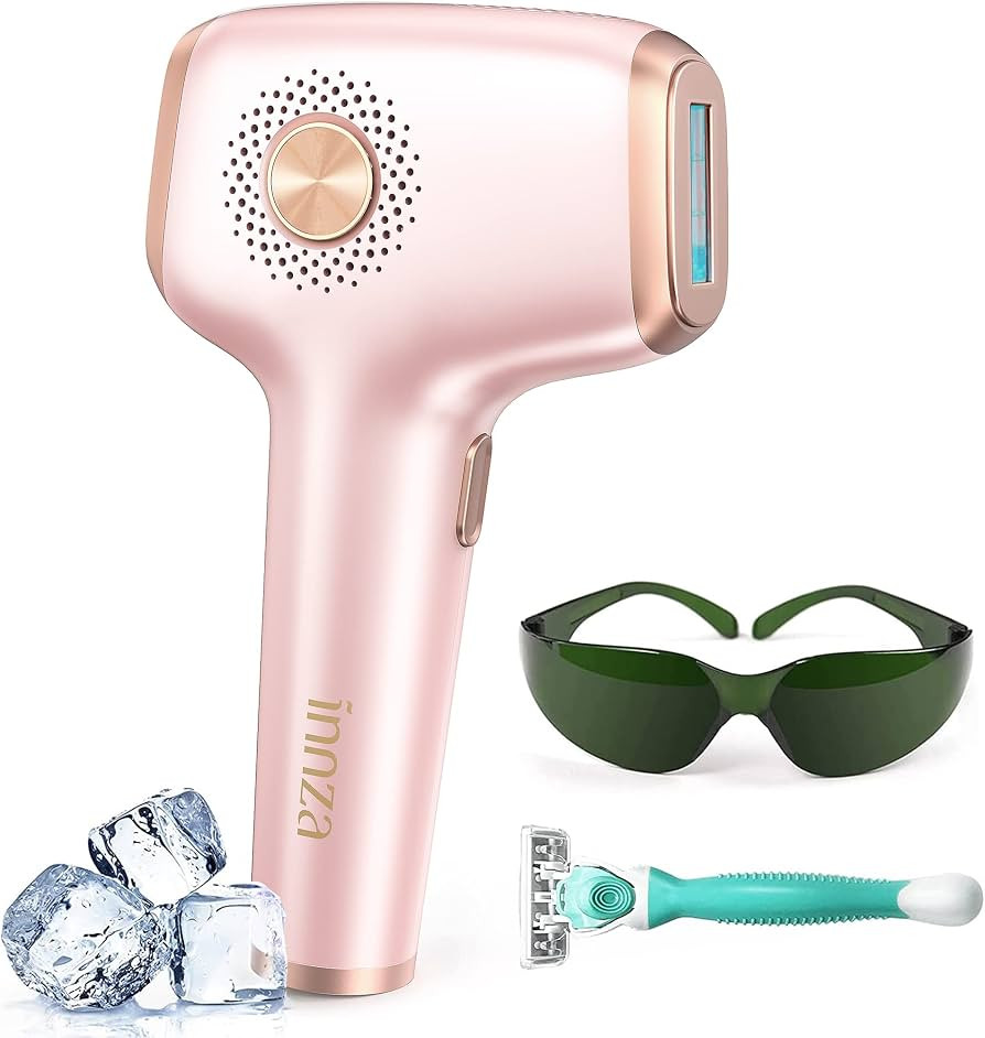 INNZA Laser Hair Removal with Ice Cooling Care Function for Women Permanent,999,999 Flashes Painl... | Amazon (US)