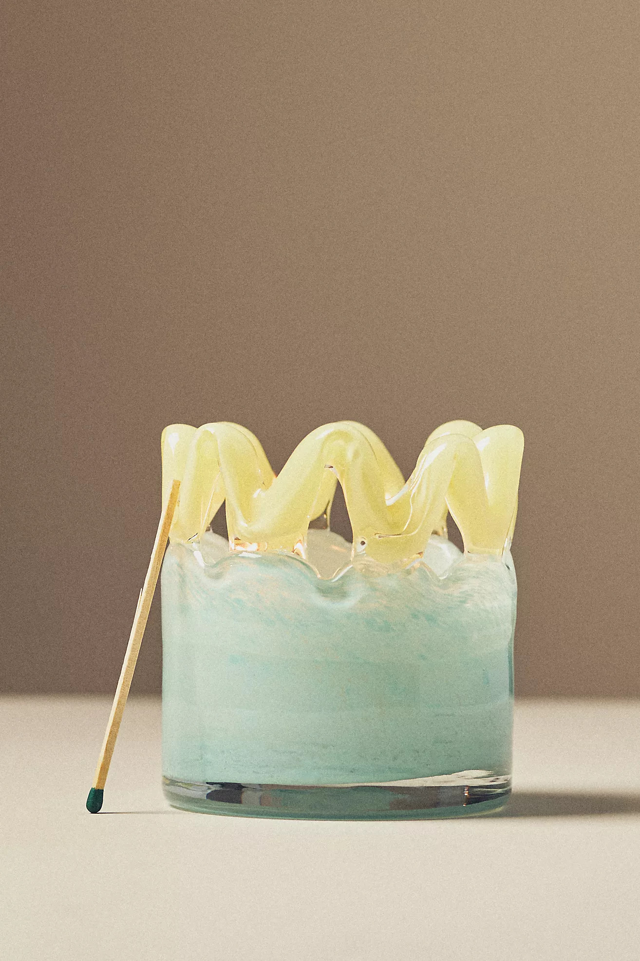 Nora Fresh Bergamot & Green Tea Glass Candle | Anthropologie (US)