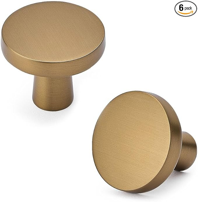 HARPOON Cabinet Knobs,Vintage Round Knob,Modern Pull Drawer Handle Wardrobe,Kitchen Bar Cabinet H... | Amazon (US)