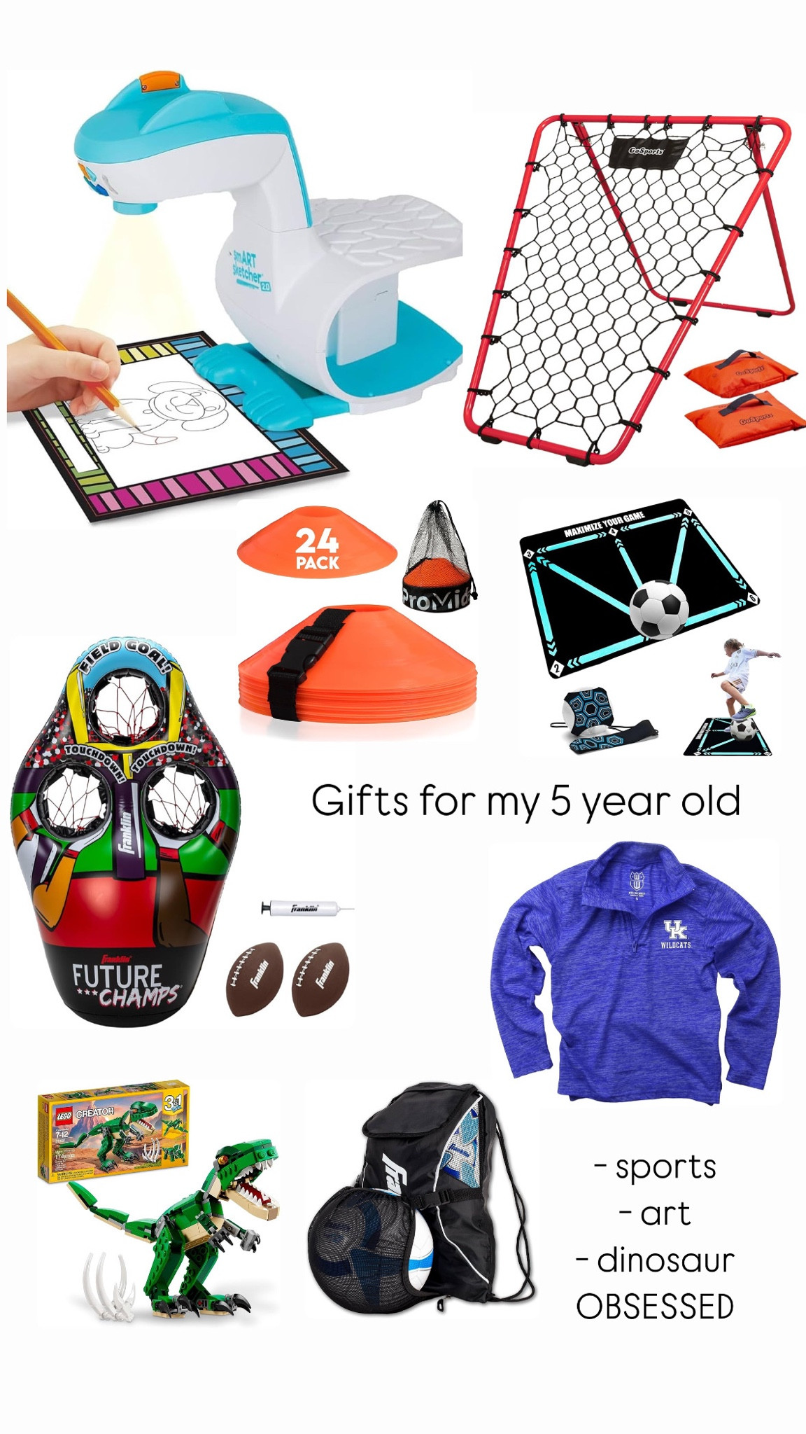 Gifts for Boys: My 5 YO, sports, crafts, and Dino obsessed boy!! 

#LTKGiftGuide #LTKCyberWeek #LTKHoliday