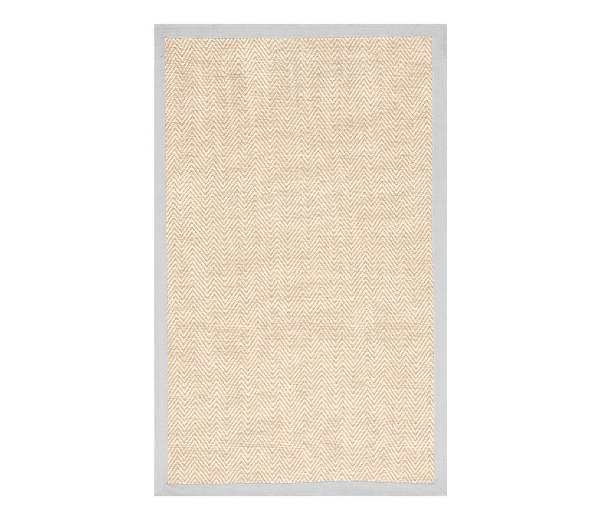 Chenille Jute Thick Solid Border Rug | Pottery Barn Kids