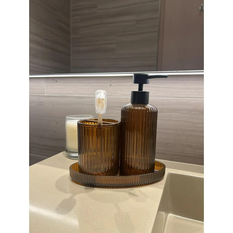 Mainstays Plastic Lotion Pump, Brown | Walmart (US)