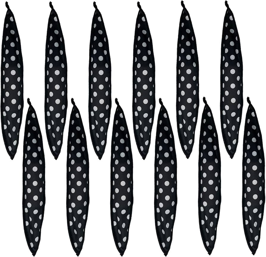 12PCS No Heat Hair Curlers- Sponge Rollers, Wave Formers for Long Short Hair,Sleep in Curlers- Re... | Amazon (UK)