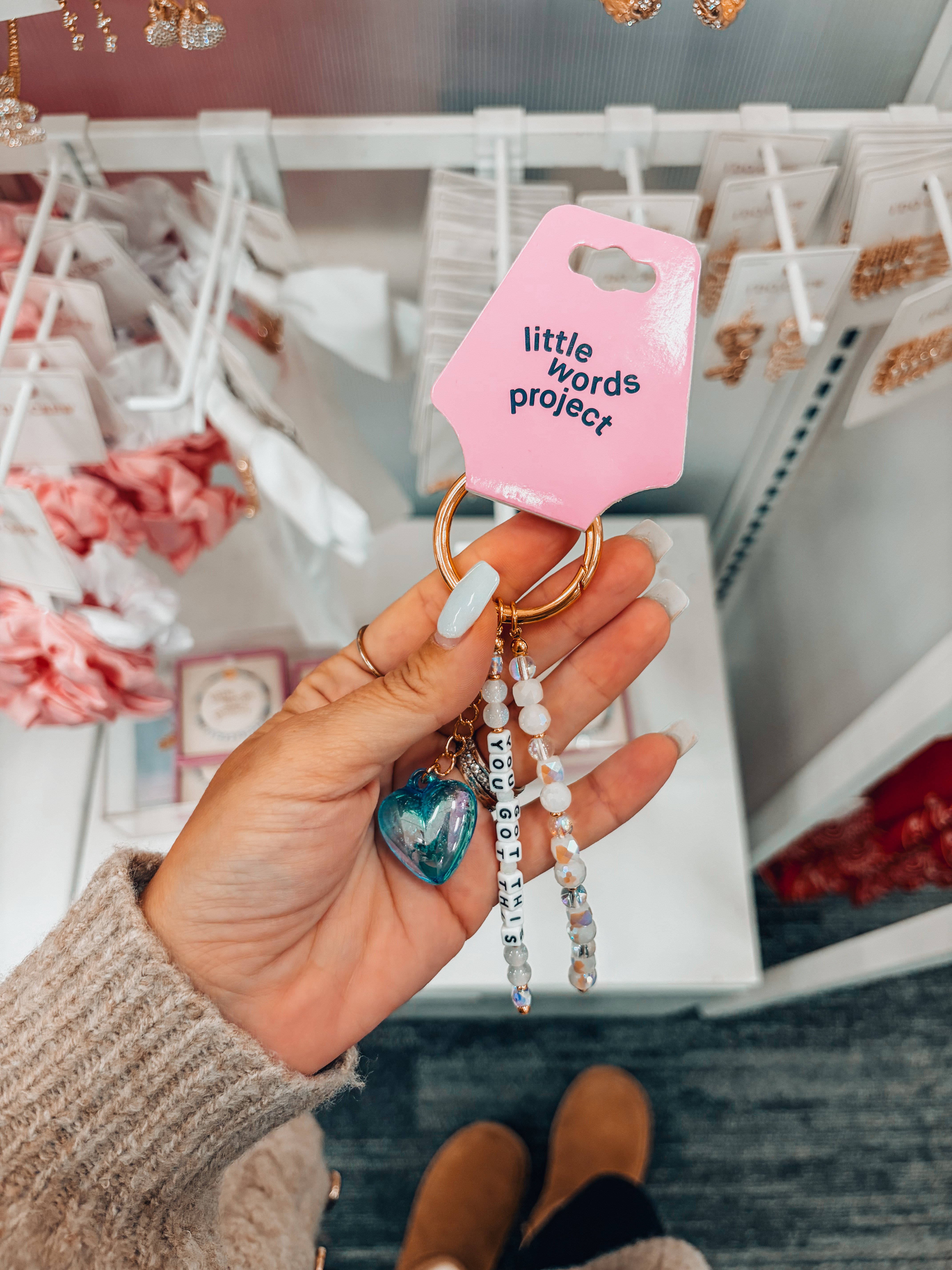 The CUTEST little keychain! 💕 these beaded keychains make the best little gifts (or treat yourself moment)! 

 

#LTKSeasonal #LTKSaleAlert