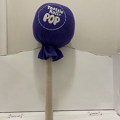 GIANT 25" Tootsie Roll POP (Cherry) Purple Plush Prop **VERY RARE** Sweet Thang | eBay CA