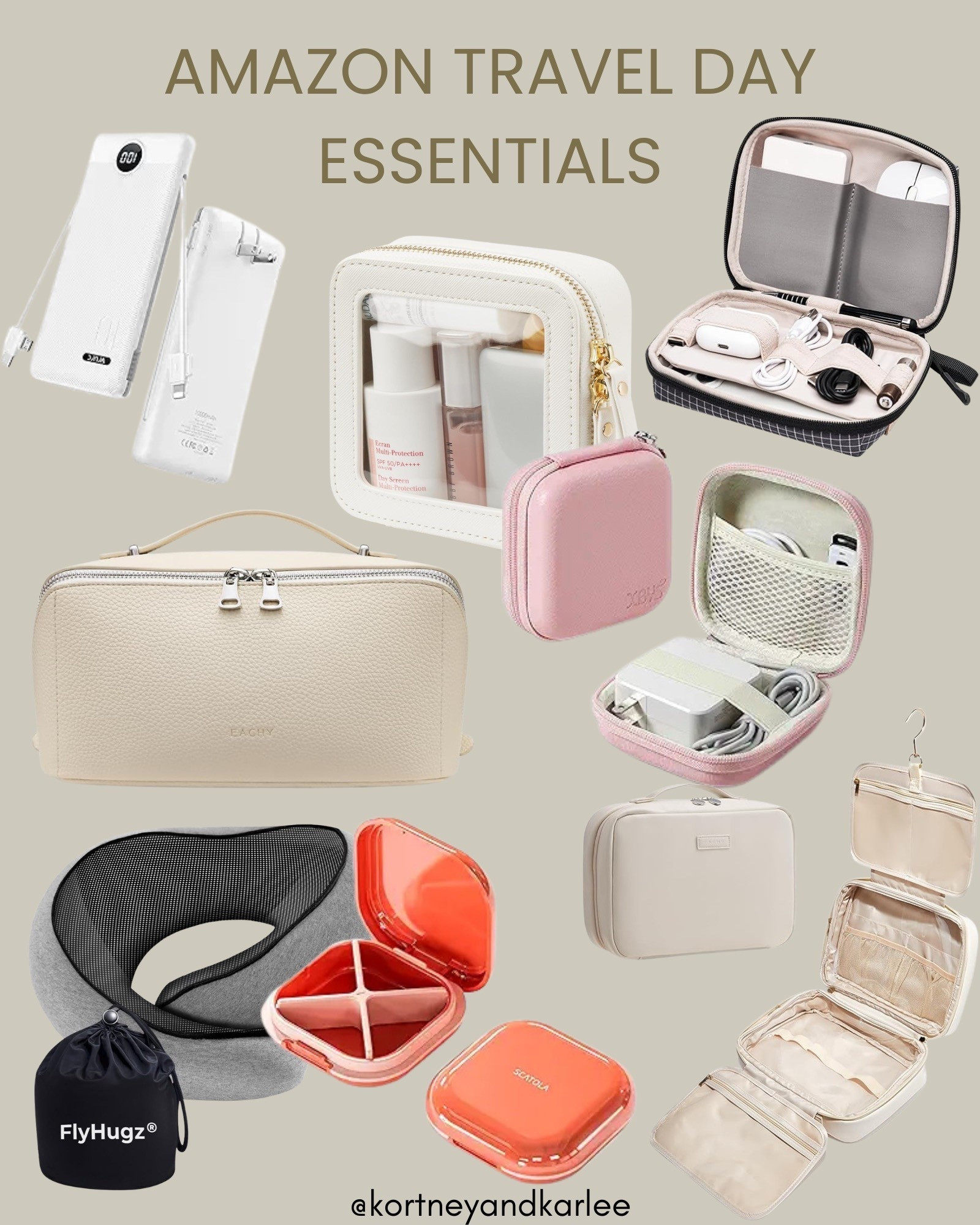 Amazon Travel Day Essentials! 

Kortney and Karlee | #kortneyandkarlee #LTKfindsunder50 #LTKfindsunder100 #LTKtravel 