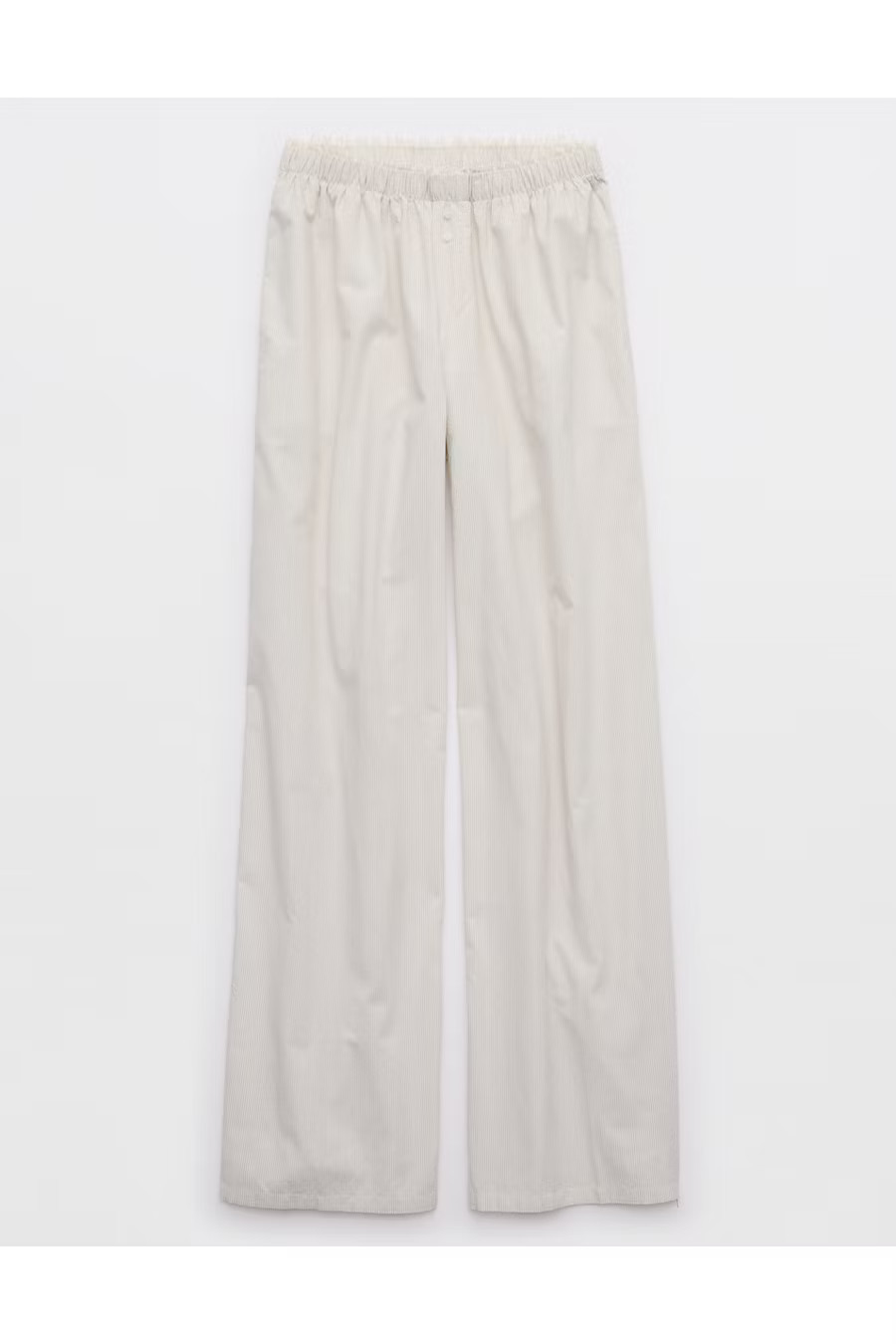 Aerie Off-Duty Poplin Trouser PJ Women's Soft Muslin XXS | American Eagle Outfitters (US & CA)