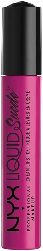 NYX PROFESSIONAL MAKEUP Liquid Suede Cream Lipstick - Pink Lust (Hot Pink) | Amazon (US)