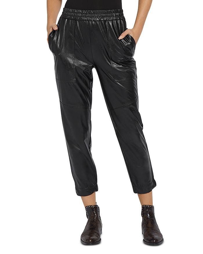 Brisk Faux Leather Jogger Pants | Bloomingdale's (US)