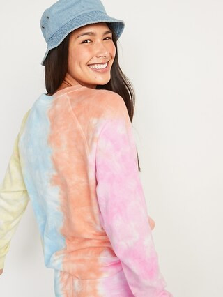 Vintage Specially Dyed Crew-Neck Sweatshirt for Women | Old Navy (US)
