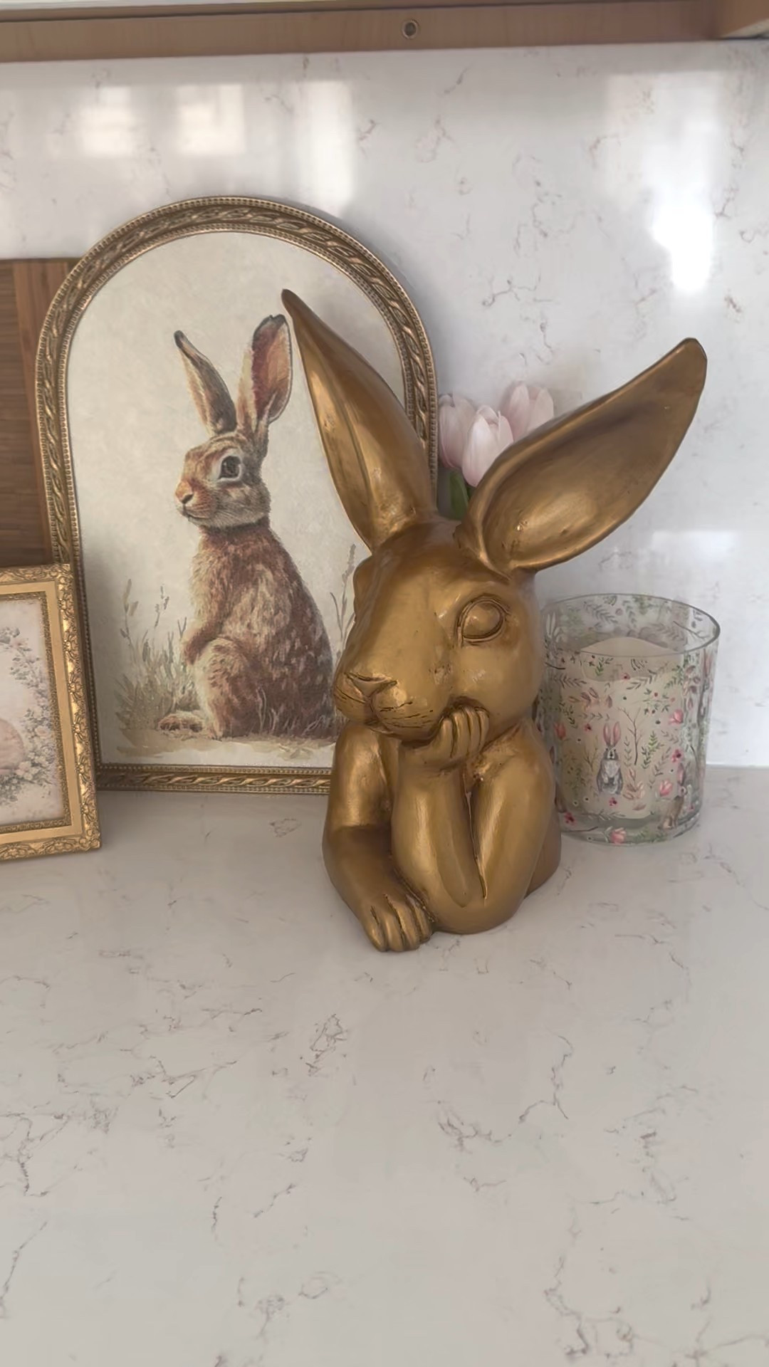 The viral gold thinking bunny is back in stock! 

#LTKSeasonal #LTKHome