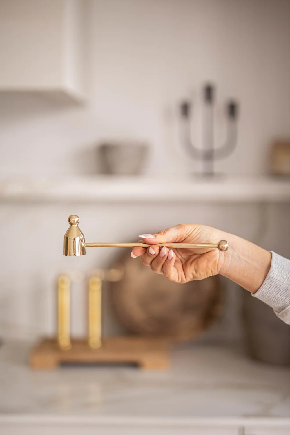 Candle Snuffer Luxury Gold | Luxe B Co