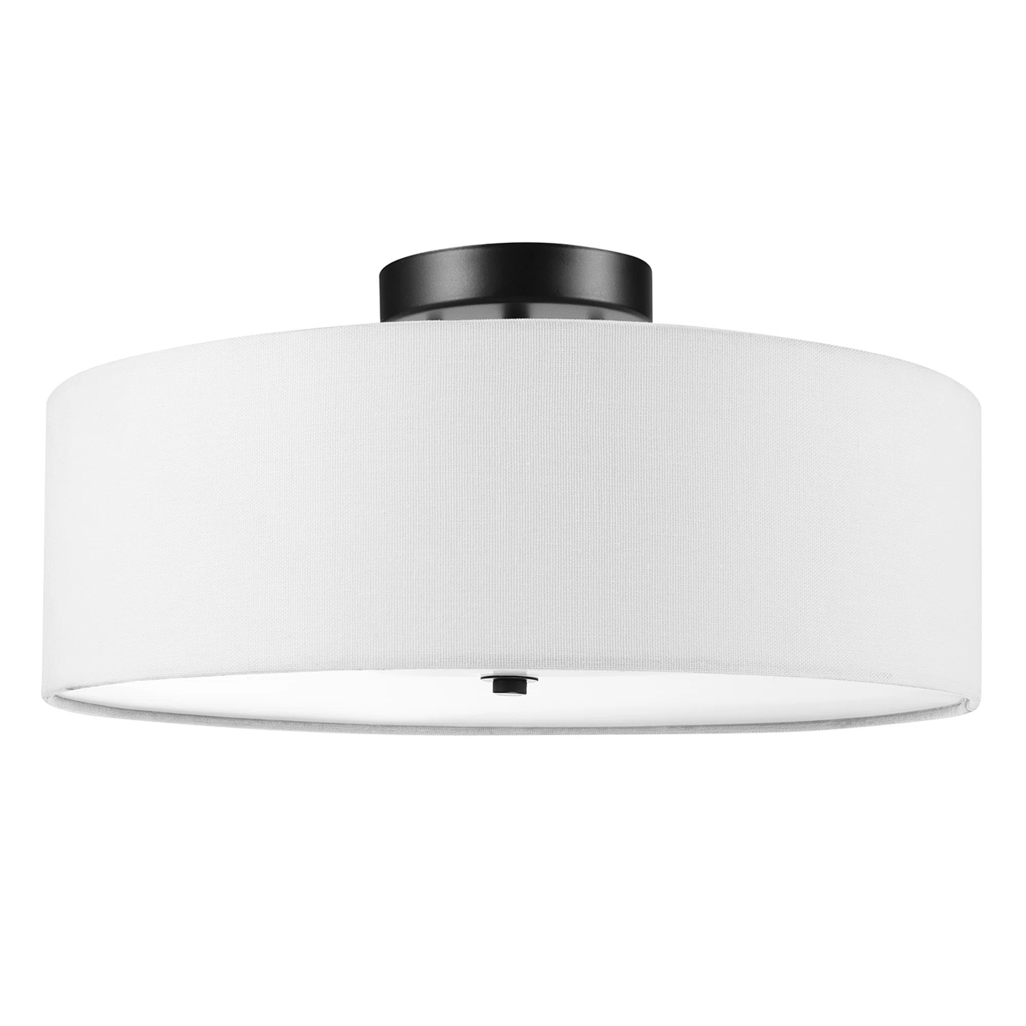 Kyle Linen Flush Mount | Wayfair North America