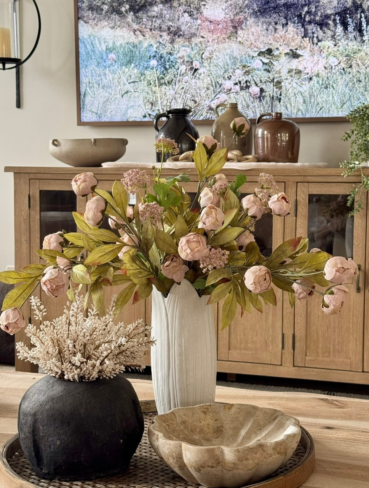 Don’t miss out on these gorgeous pink peonies that sell out every year! The listing says they are tan but they are the prettiest light pink. Also sharing some pretty finds from Target  

#LTKFindsUnder50 #LTKHome