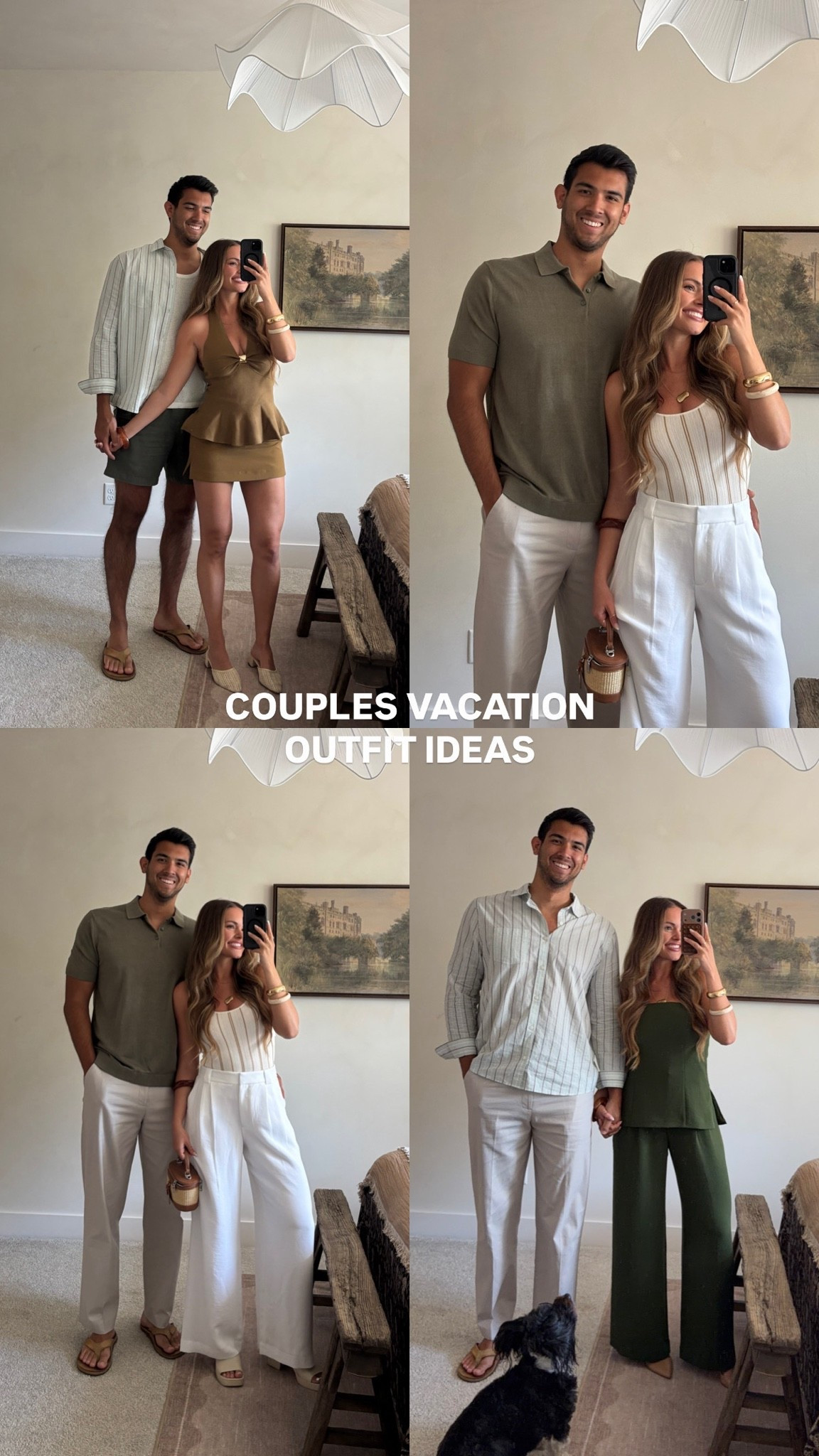 Couples outfit ideas from @Express! Perfect for vacation or a date night! Cameron is wearing XL in all the tops & 34 in the bottoms & I’m wearing size S or 4 in everything! #DressToExpress #ExpressPartner #gifted #couplesfashion #mensoutfits

#LTKootd #LTKMens #LTKSaleAlert