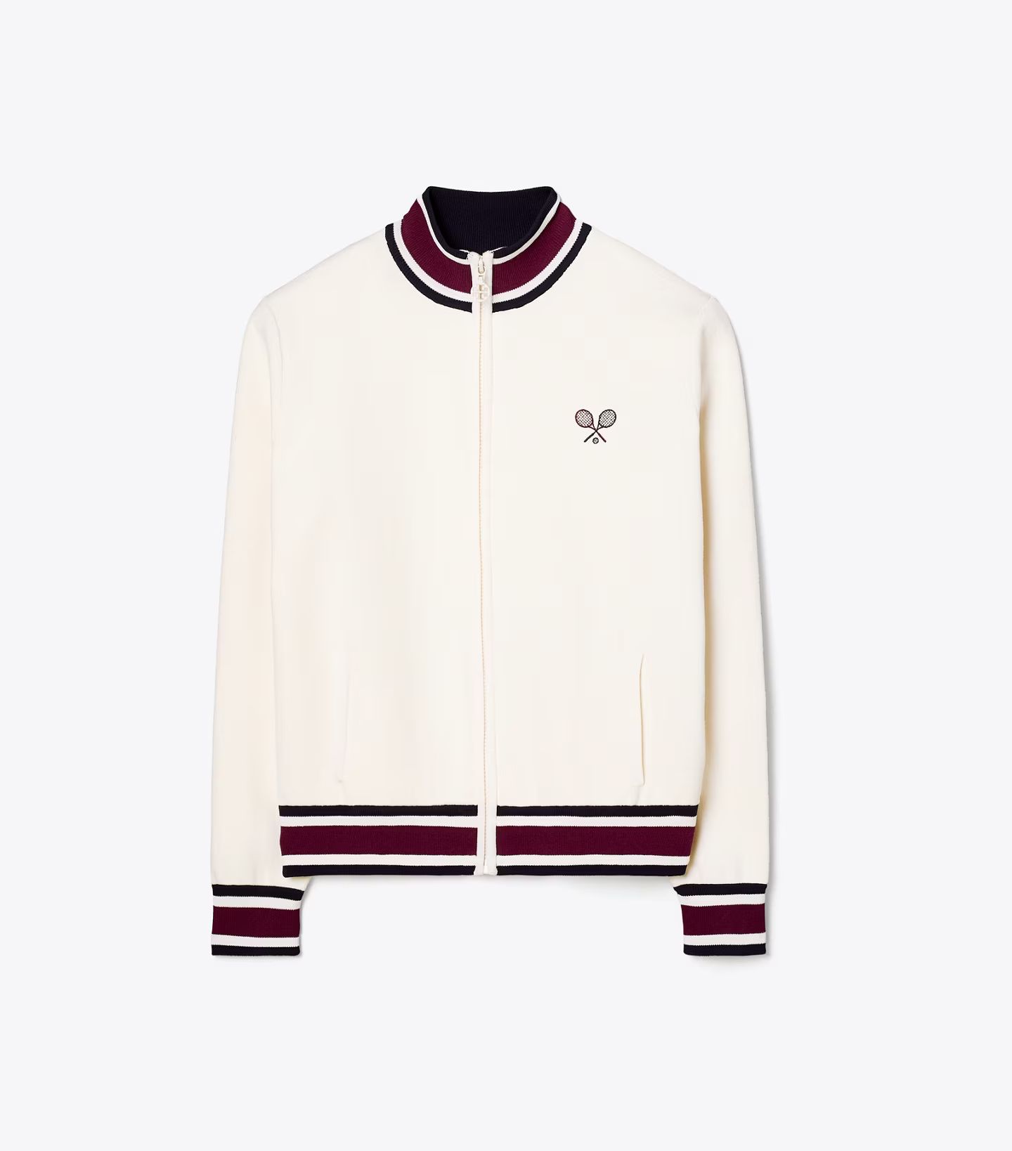 TECH KNIT TENNIS JACKET | Tory Burch (US)