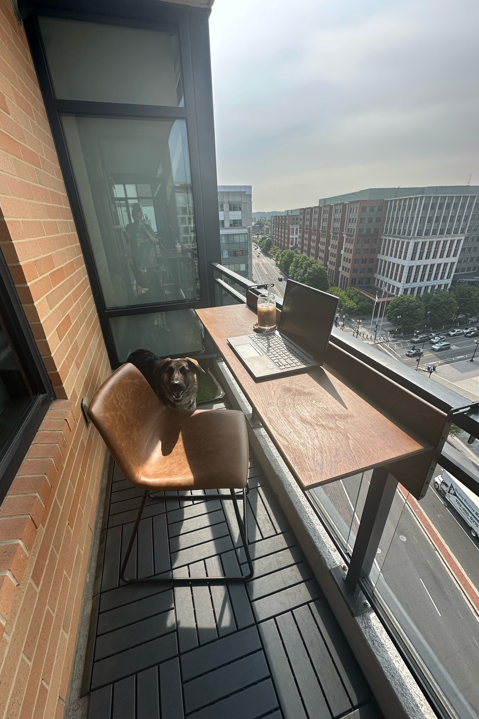 Balcony desk, small patio desk, space saving balcony table, small balcony table, small patio furniture, small balcony furniture

#LTKFind #LTKSeasonal #LTKhome