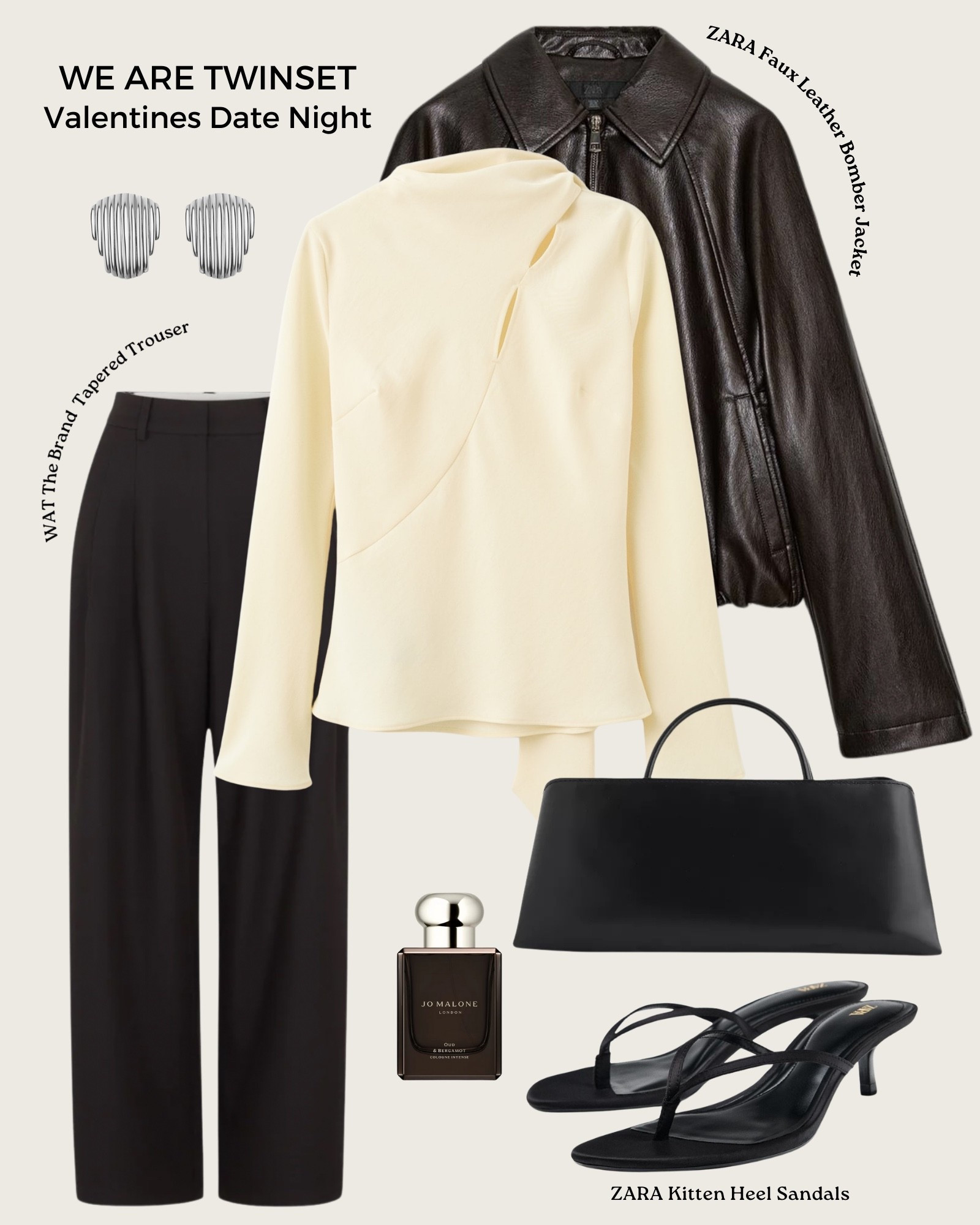 Outfit Inspo || Valentine’s Day date night🫶 winter outfit | COS | Zara | tonal outfits | brown outfits | loafers | leather jacket | bomber jacket #LTKautumn

#LTKstyletip #LTKFashionMonth #LTKuk