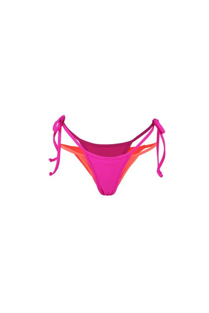 Double Layer Bottom (Fuchsia/Orange) | SAME