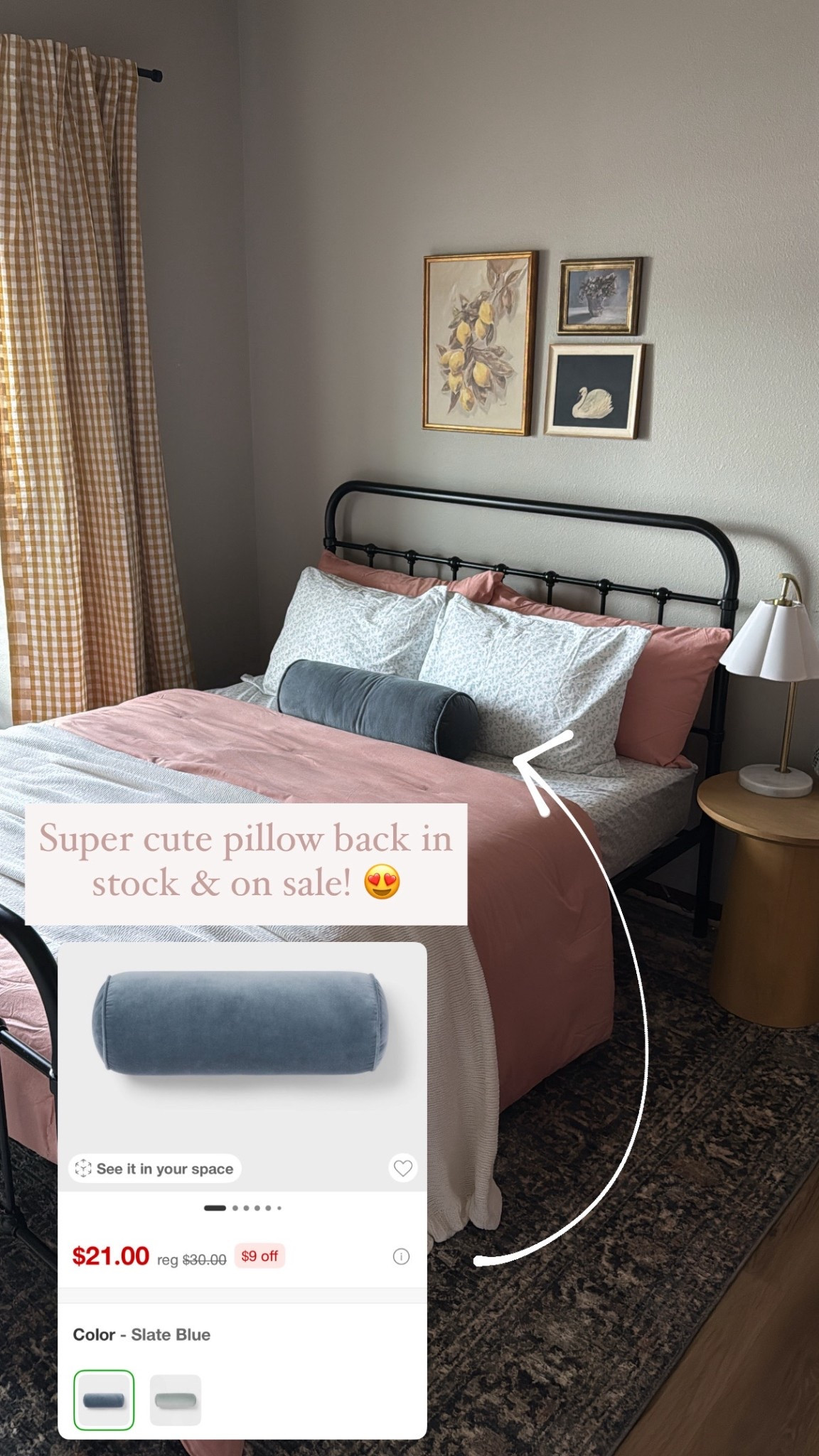 Target throw pillow on sale! 

#LTKHome