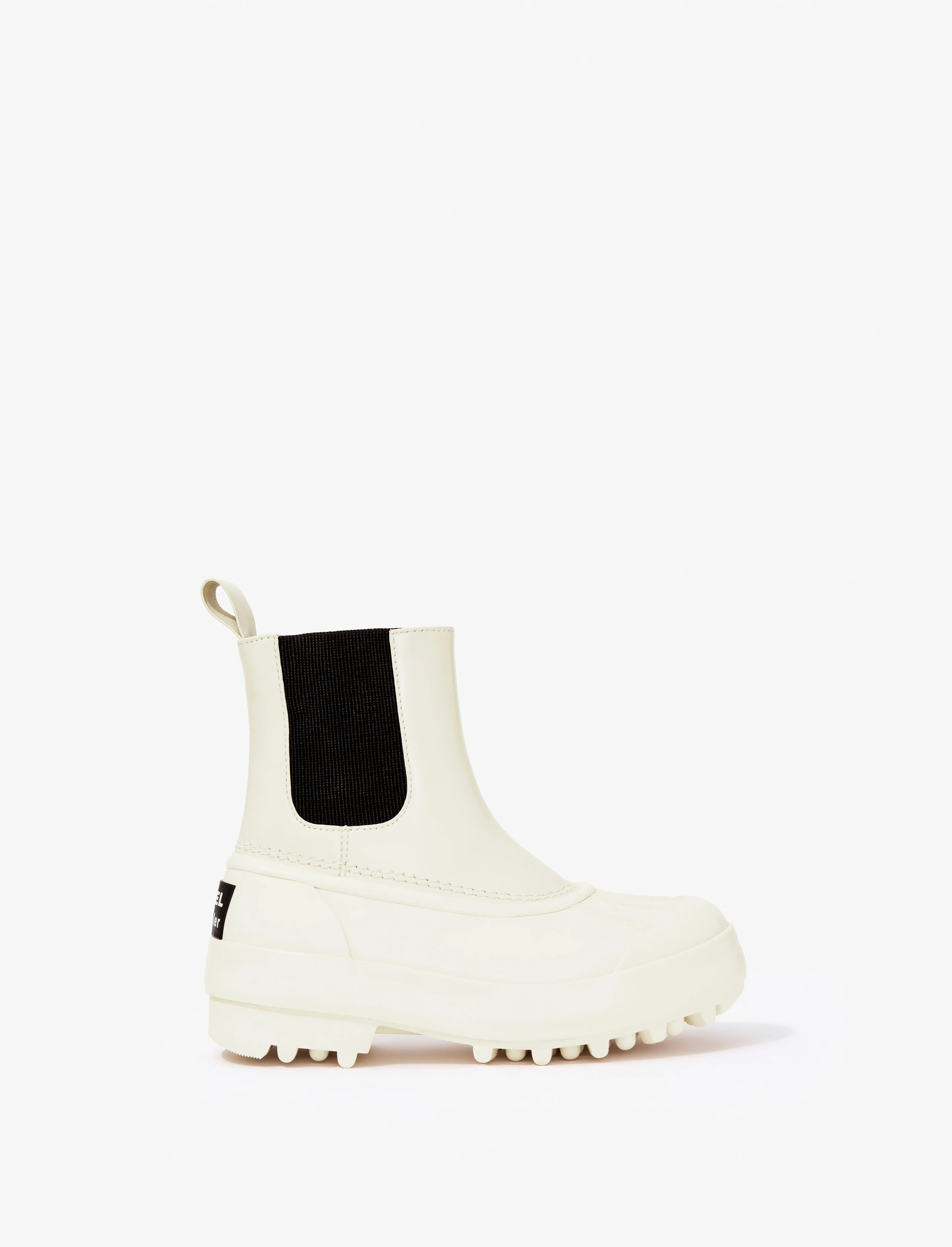 SOREL x Proenza Schouler SOREL x Proenza Schouler Caribou Chelsea Boots - Chalk/Black | Proenza Schouler LLC
