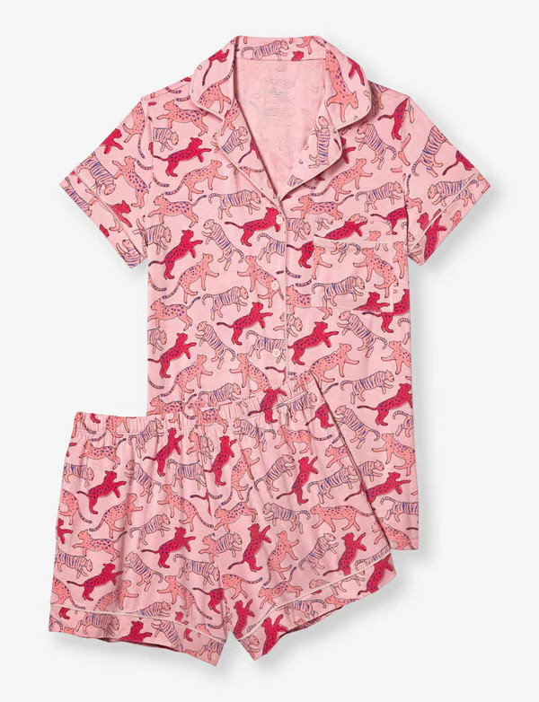 Women's Short Sleeve Top & Short Pajama Set | Tommy John