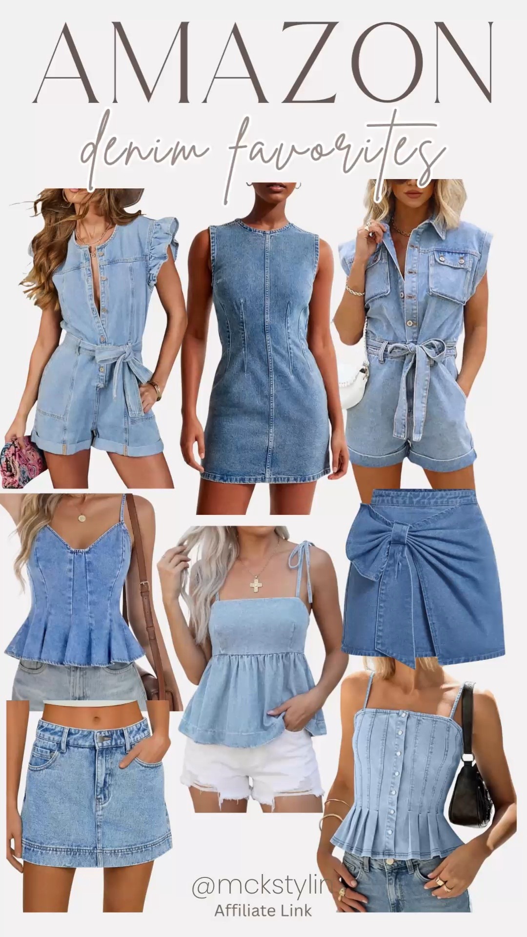 The perfect denim pieces for summer  

#LTKSeasonal #LTKOver40