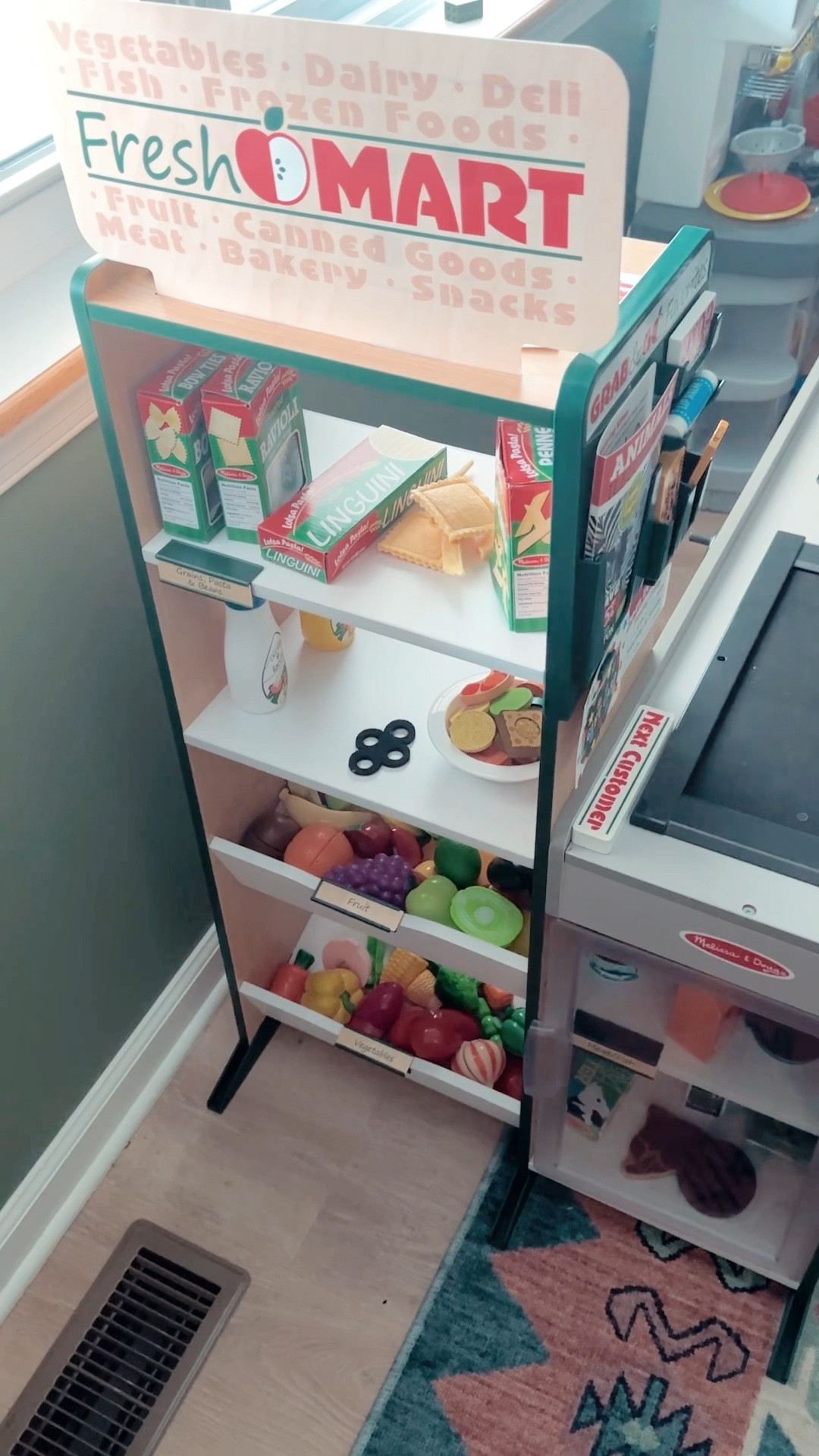 My kids are obsessed with this shopping register! It’s makes the beeping sound too. 

#LTKkids #LTKVideo #LTKfamily