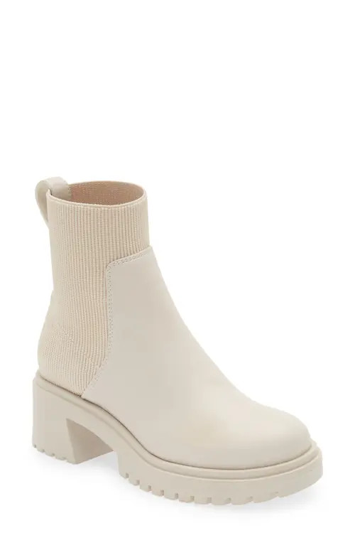 Steve Madden Holley Chelsea Boot in Bone at Nordstrom, Size 9 | Nordstrom