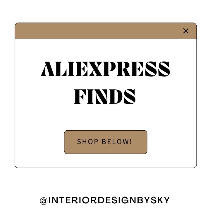 Proof that great design isn’t about where you shop — it’s about what you choose.
I pulled together my go-to AliExpress home finds that give elevated, high-end energy on a budget. Chic, intentional, and totally worth it.
🛒 Linked here

#LTKHome #LTKSaleAlert