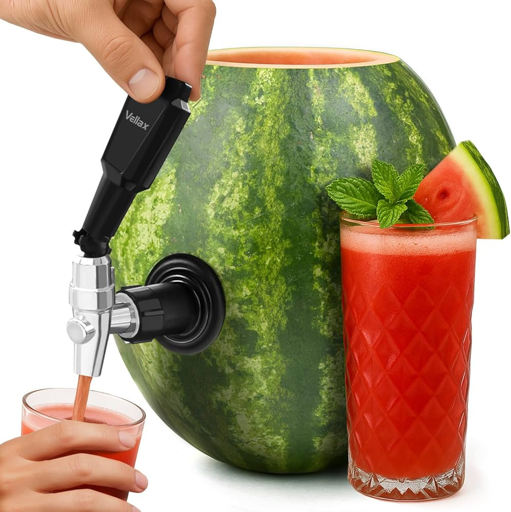 Pumpkin Tap Beverage Dispenser Kit - Fruit Keg Tapping Kit & Coring Tool - Juice DIY Spigot, Beer... | Amazon (US)