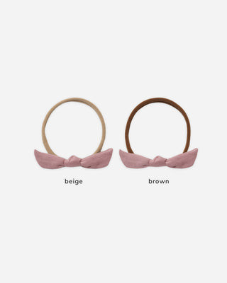 Little Knot Headband Mulberry | Rylee + Cru
