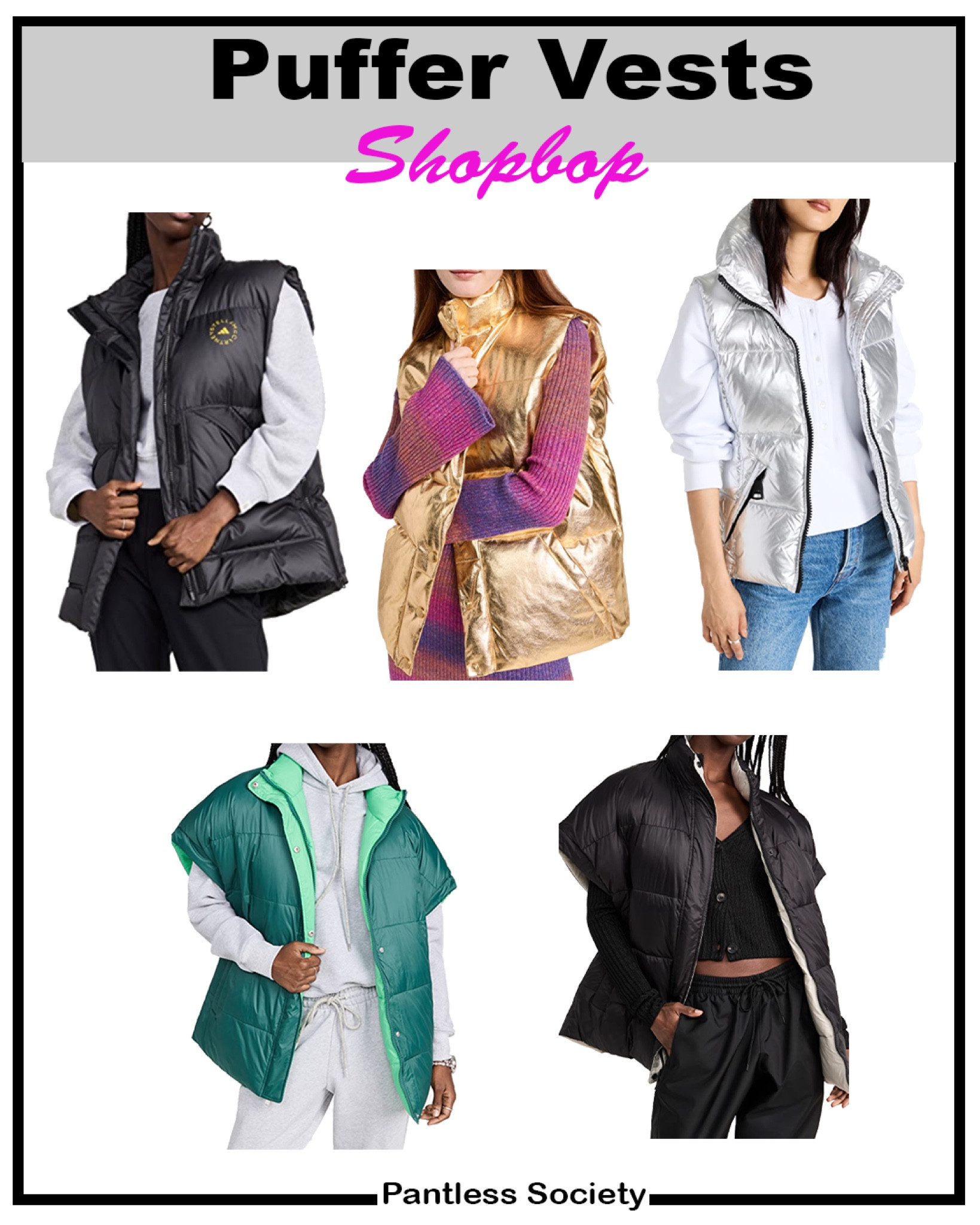 Puffer vests. Ski season. Winter style. Shopbop. Holiday outfit. Goft idea.

#LTKCyberweek #LTKHoliday #LTKstyletip