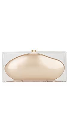 Cult Gaia Annika Clutch in Brass from Revolve.com | Revolve Clothing (Global)