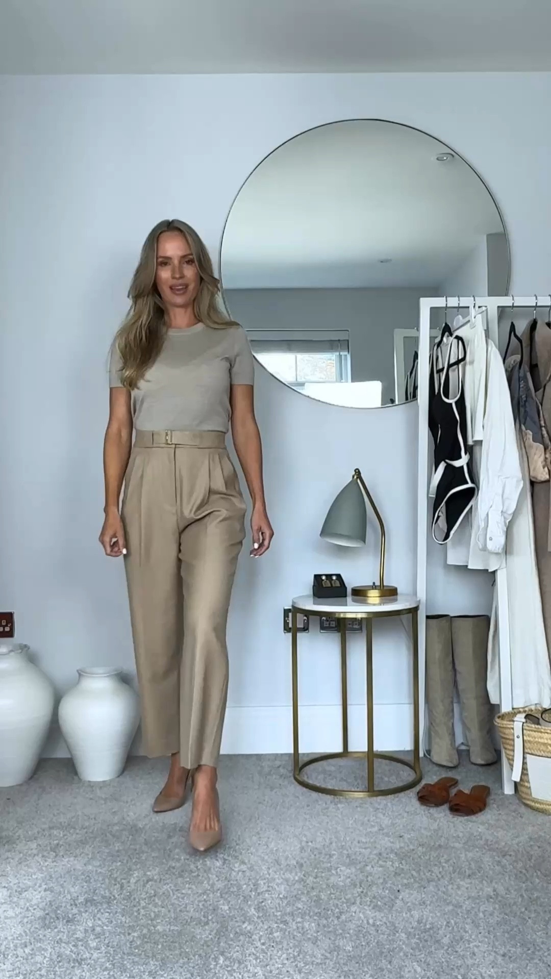 5 items I always pack for a warm holiday 

No matter where I’m going, if the weather is warm these five things are always in my suitcase.

1. A really good swimsuit
If I could only bring one piece of swimwear, it would be a well-fitting swimsuit. It stays put if I’m swimming or doing anything active, always feels appropriate, and some styles double beautifully as a top in the evening.

2. A slightly oversized white shirt
This is my favourite beach cover-up. But it’s also one of the most versatile things you can pack. I wear it as a shirt, tied as a crop top, over a swimsuit, or even styled into a dress.

3. A pair of white shorts
Easy in the daytime with a swimsuit or shirt, but just as good in the evening with a pair of heels and a nice top.

4. A pair of beautiful sandals
For when I want to look polished without wearing heels. A good pair will work with everything in your suitcase.

5. A large scarf
Perfect for the flight, for cooler evenings, or as an extra styling piece. You can wear it as a wrap, or even style it into tops, skirts or dresses if needed.

What’s the one thing you never travel without?

- You can find the items I’m wearing in my link in bio, or just comment “link” and I will DM the links to you. 

If you want the framework I used to build my dream wardrobe, have a look at the  7-Day Wardrobe Reset. Just comment “reset” and I will send you a dm. (Use the code “FIRST40” for 40% off)

#tessmontgomery #holidaywardrobe #wardrobeexpert

#LTKOver40 #LTKTravel #LTKootd