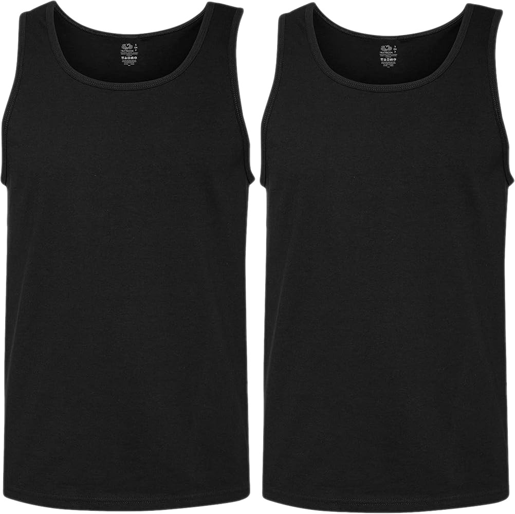 Fruit of the Loom Men's Eversoft Cotton T-Shirts & Tank Tops (S-4XL) | Amazon (US)