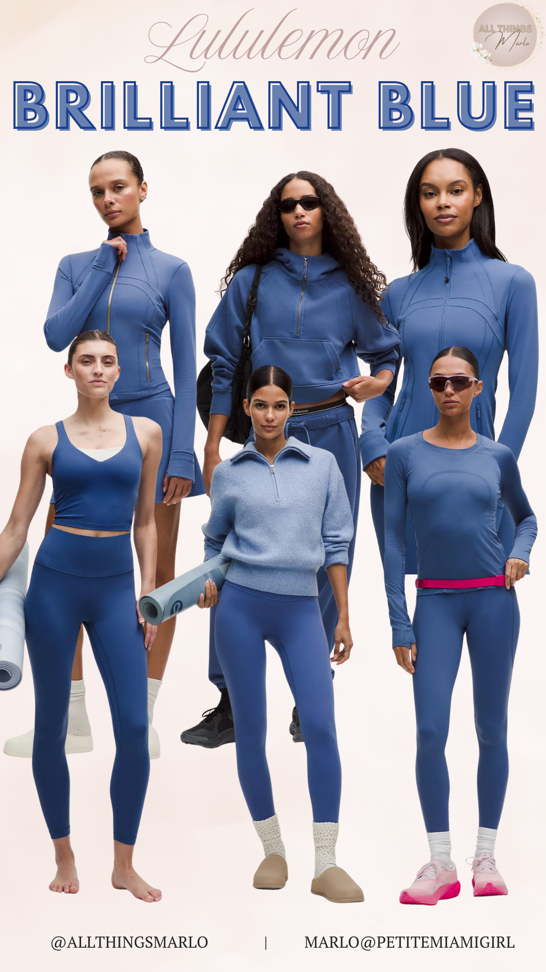 Lululemon new trending color brilliant blue. 

 #LTKHoliday #LTKootd #LTKSeasonal