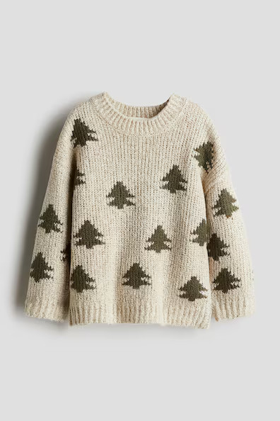 H & M - Jacquard-Knit Sweater - Brown | H&M (US + CA)
