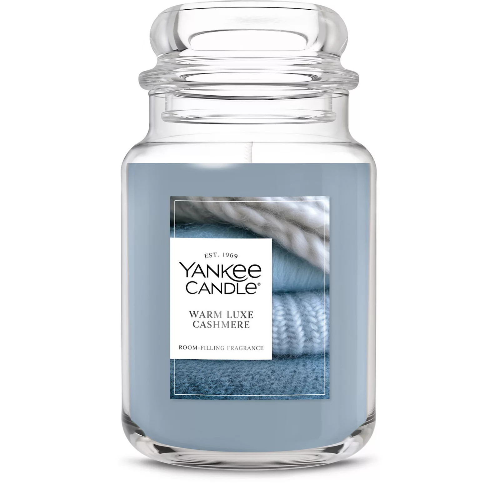 Yankee Candle Warm Luxe Cashmere 22 oz Jar Candle Soy Wax Blend, Multi | Kohl's
