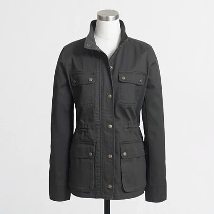 Factory cinched-waist field jacket | J.Crew US