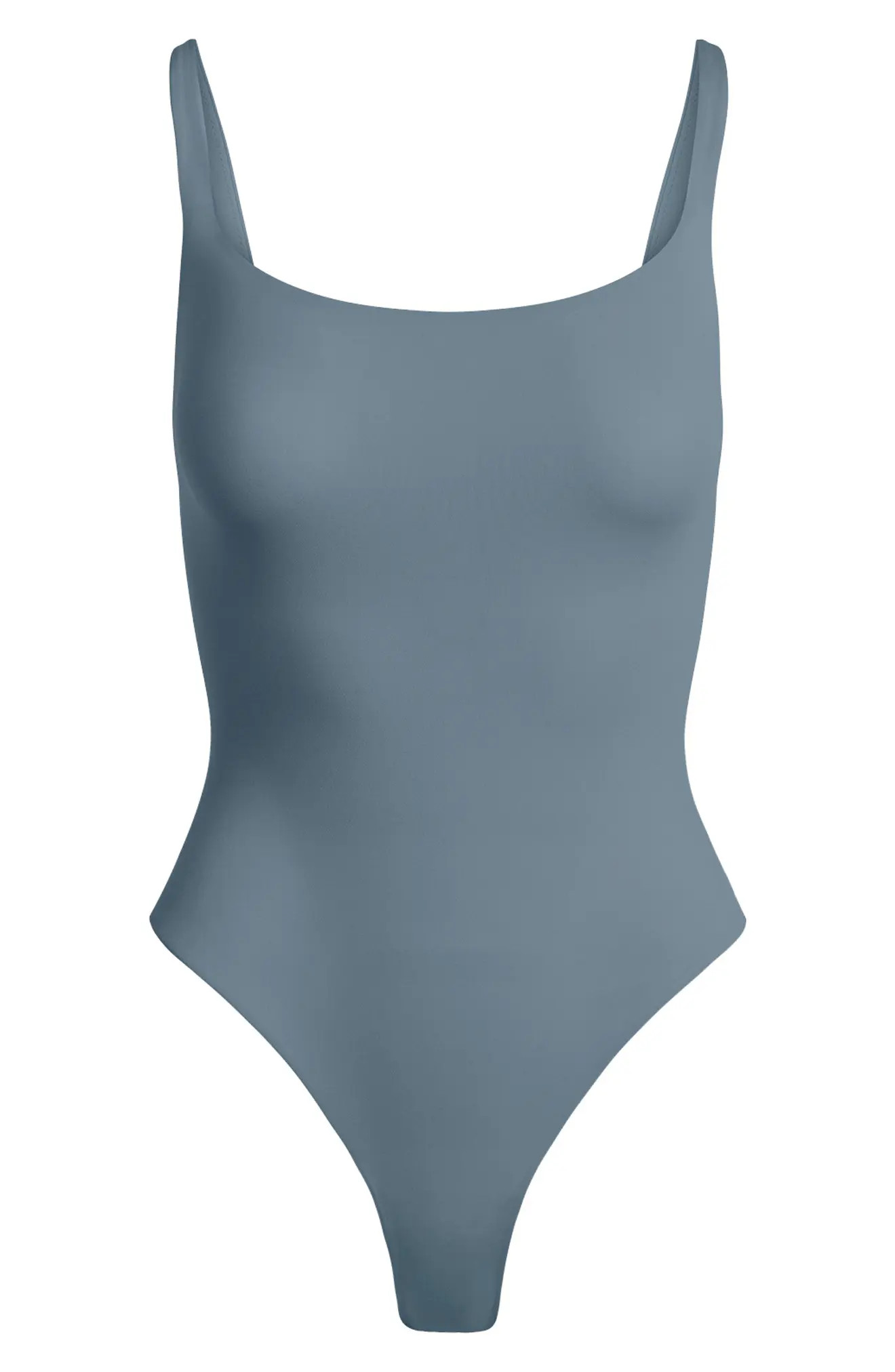 SKIMS Fits Everybody Square Neck Thong Bodysuit (Women) | Nordstrom | Nordstrom