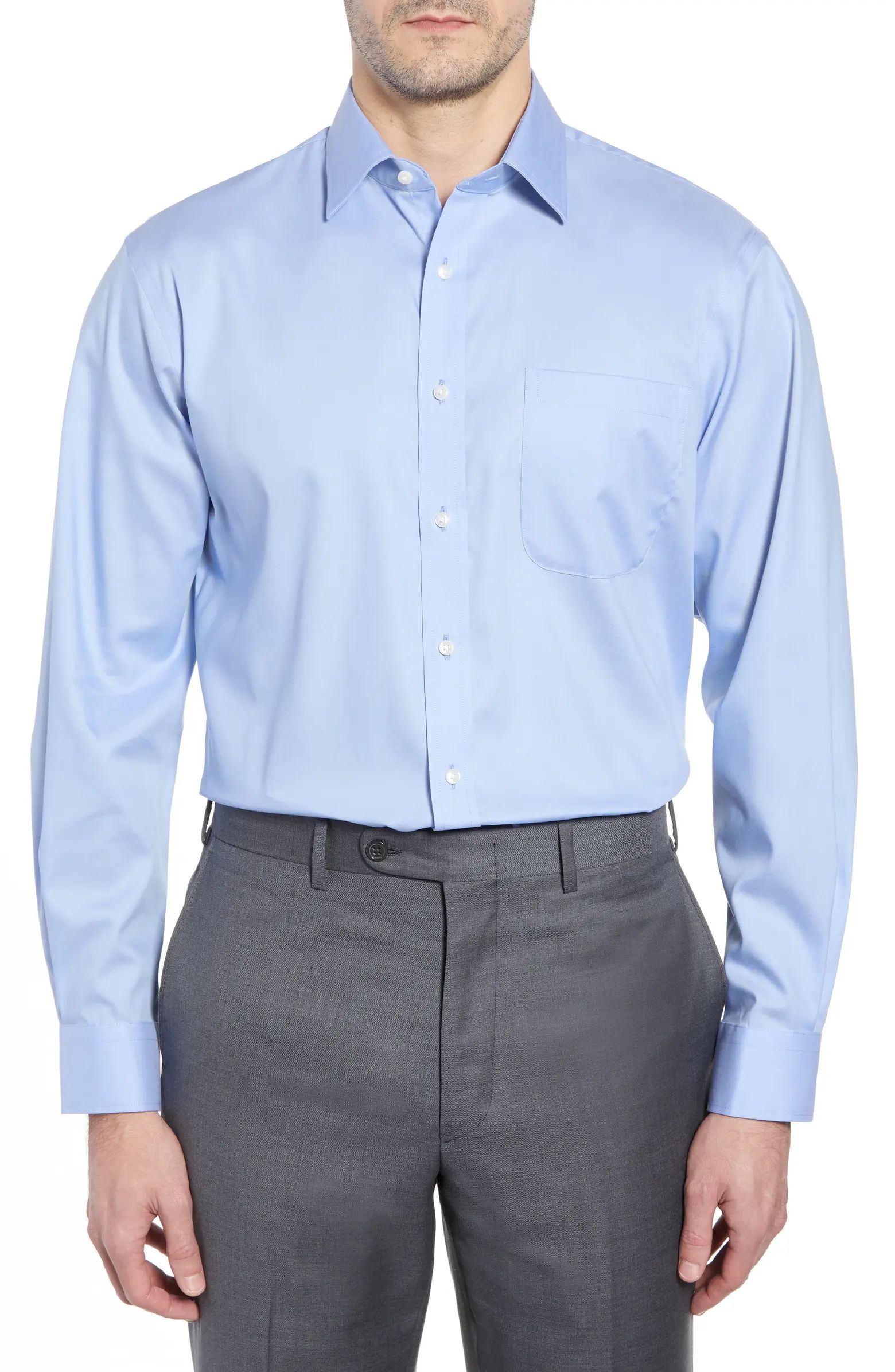 Traditional Fit Non-Iron Dress Shirt | Nordstrom