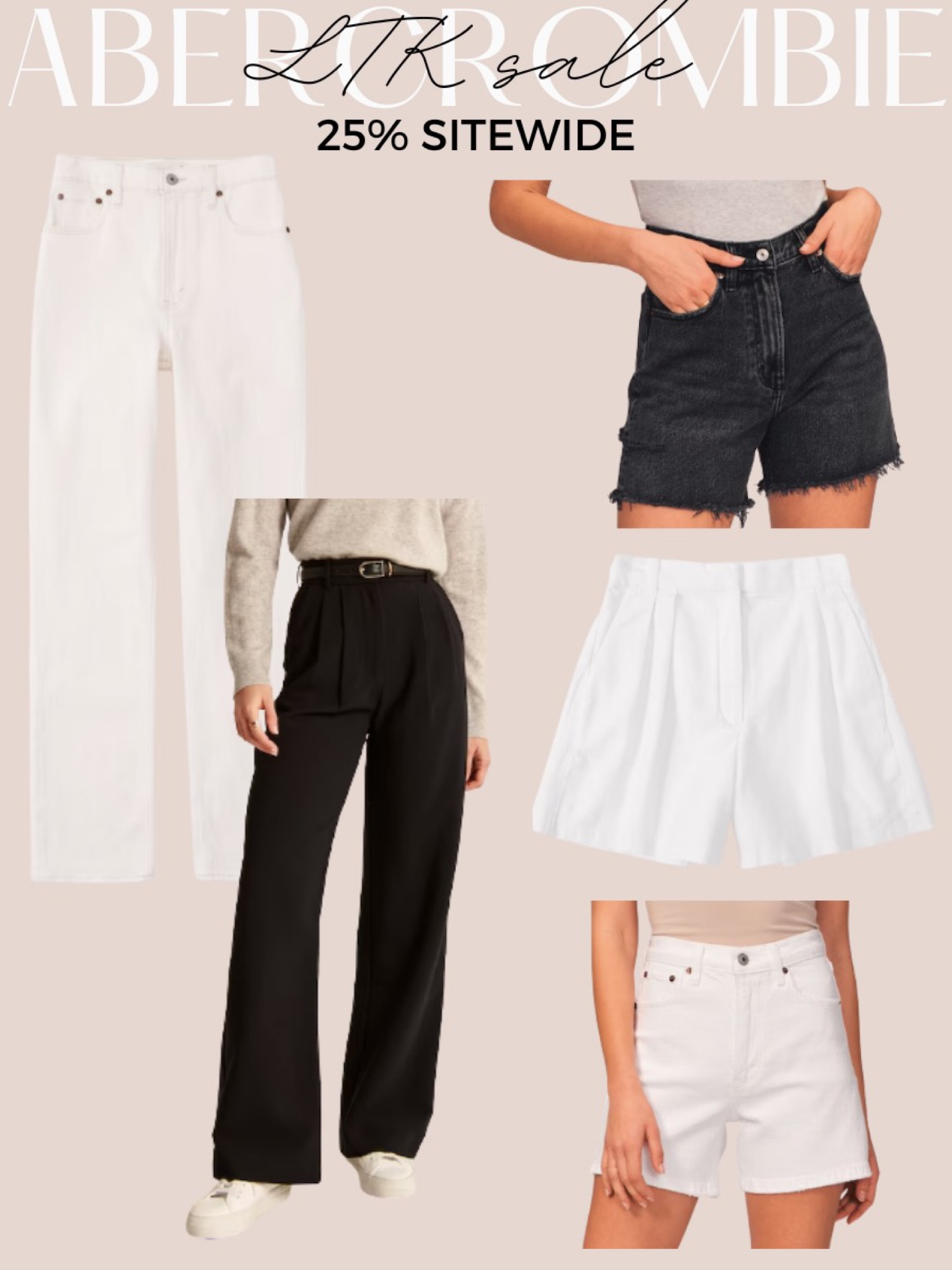LTK Sale Abercrombie 🤍
25% off sitewide 

#LTKstyletip #LTKSale #LTKSeasonal