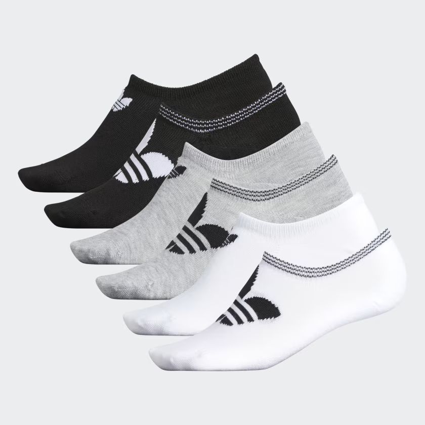 Trefoil No-Show Socks 6 Pairs | adidas (US)