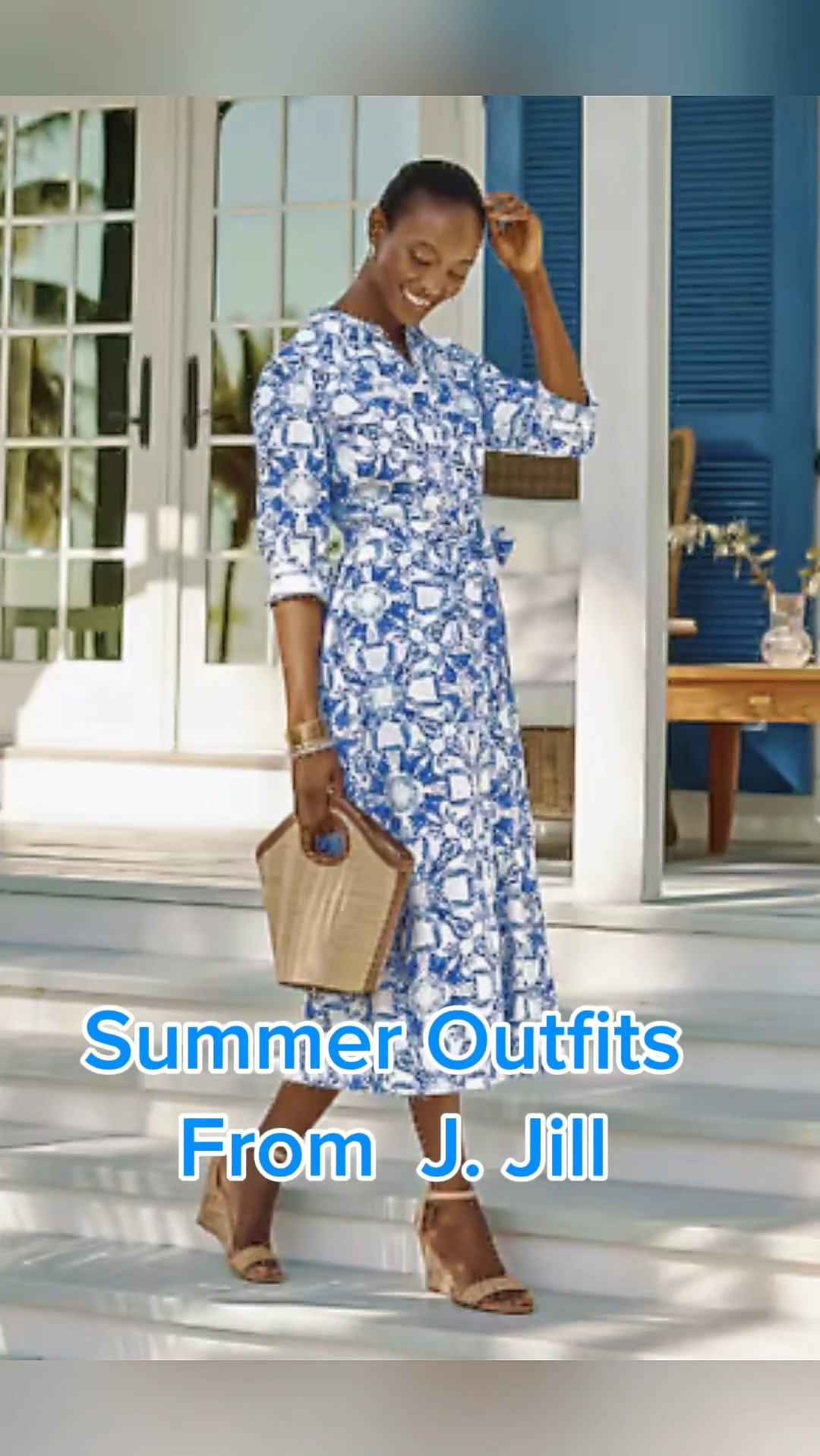 Step out in summer comfortable summer style with these finds from J.Jill. Summer Outfit. Causal Work Outfit, Vacation Outfit.

#LTKWorkwear #LTKTravel #LTKOver40
