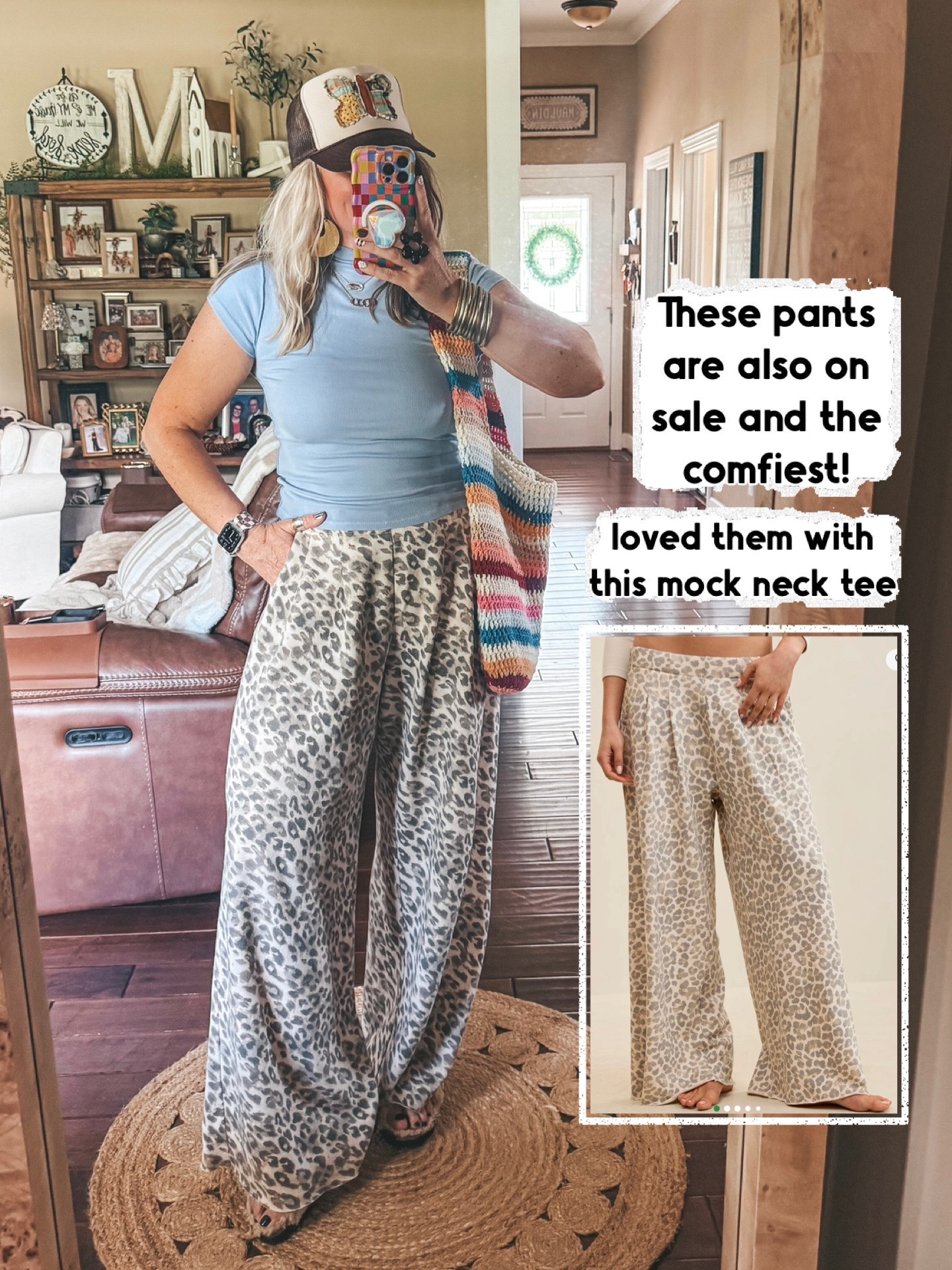 The best pants styles here again and they are on sale. I’m on a medium long. My top is a medium too.

#LTKgrwm #LTKootd #LTKOver40