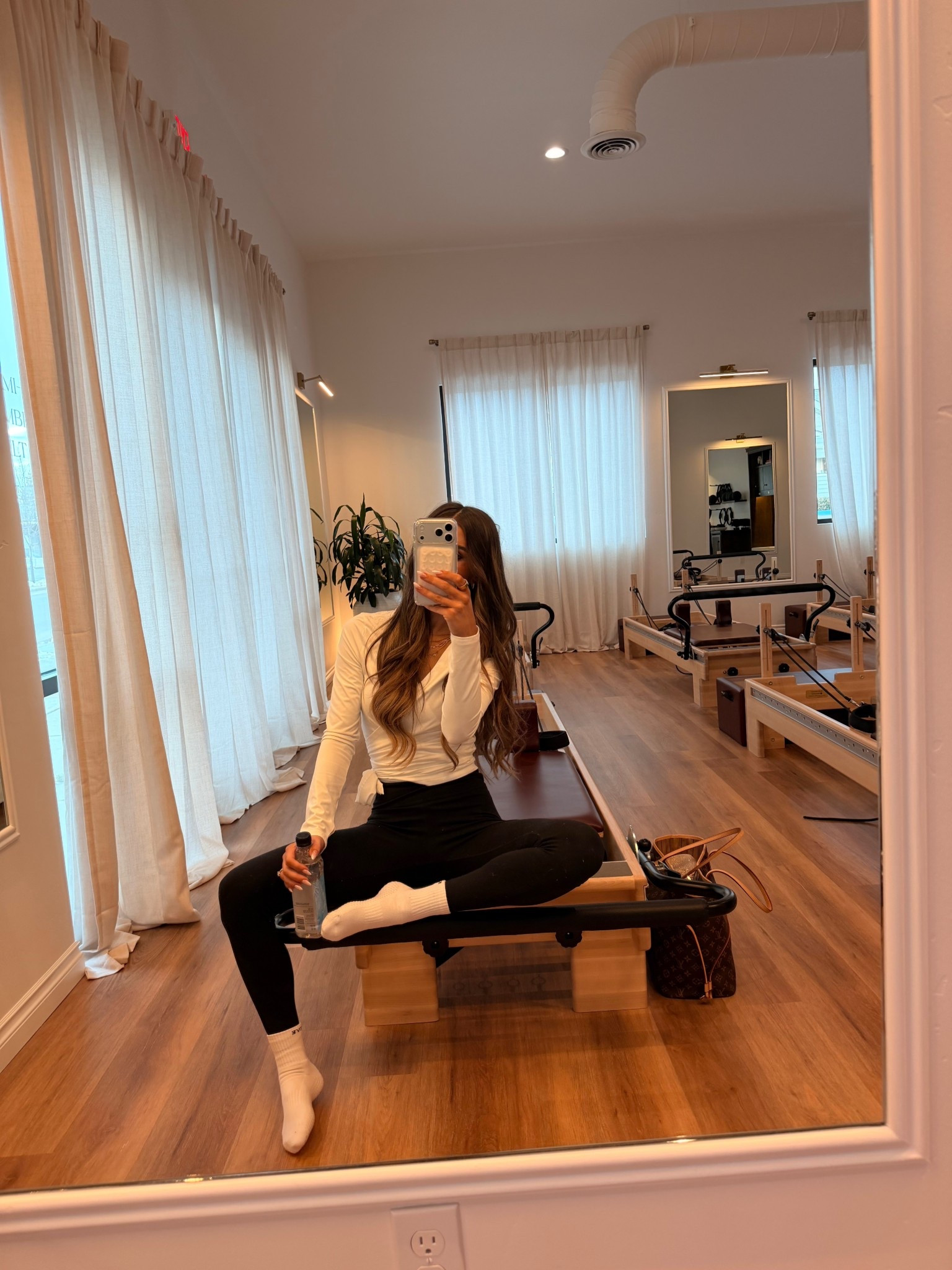 Pilates outfit ☁️🩰🤍🕊️

#LTKfitnessgoals #LTKFindsUnder50 #LTKdayinmylife